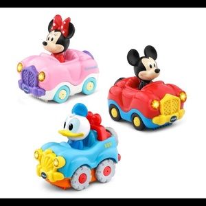 💖Bundle & Save 💖Vtech Go! Go! Smart Wheels Disney Mickey, Donald & Minnie